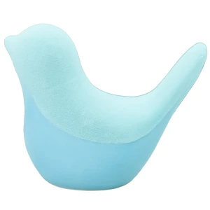 Декоративная фигура Птичка из керамики Santreyd голубого цвета 89348042