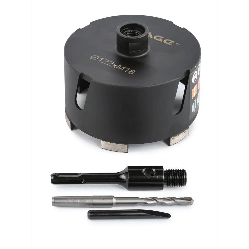 Алмазная коронка Rage для точного сверления бетона 122 мм 88664043 STLM-0840931 - Вид №1