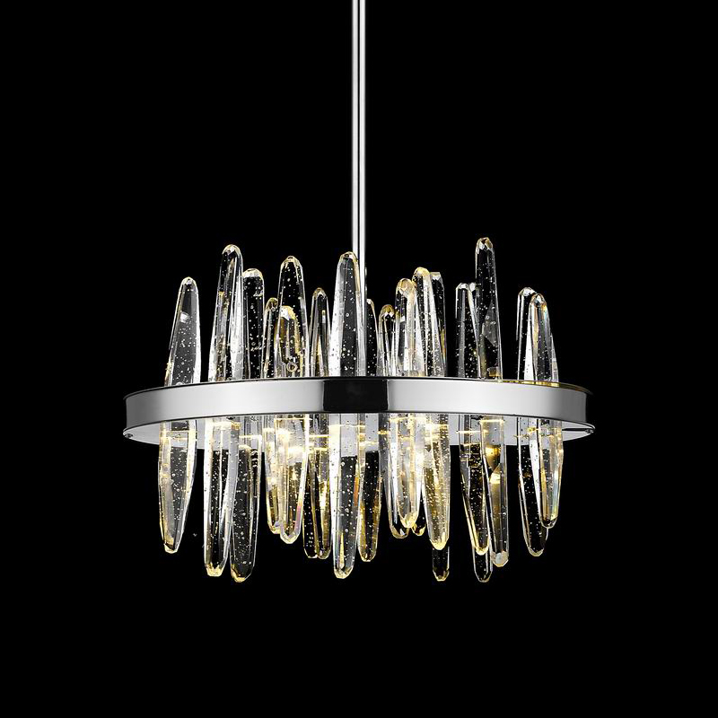 Подвесной светильник Melrose 6 от Delight Collection P68050-6 DELIGHT COLLECTION ДИЗАЙНЕРСКИЕ 243780 Хром  - Вид №1