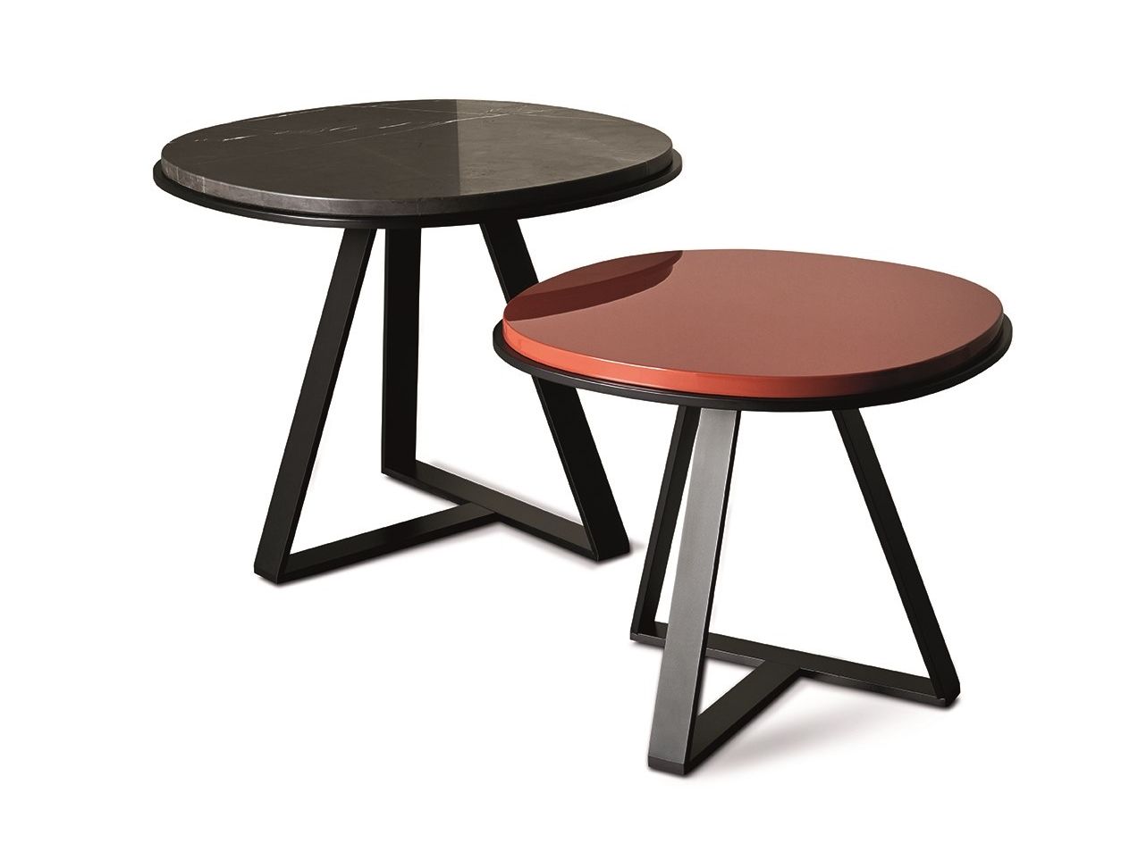 Мраморный круглый журнальный столик Meridiani Edition Shine ARCH-00094907