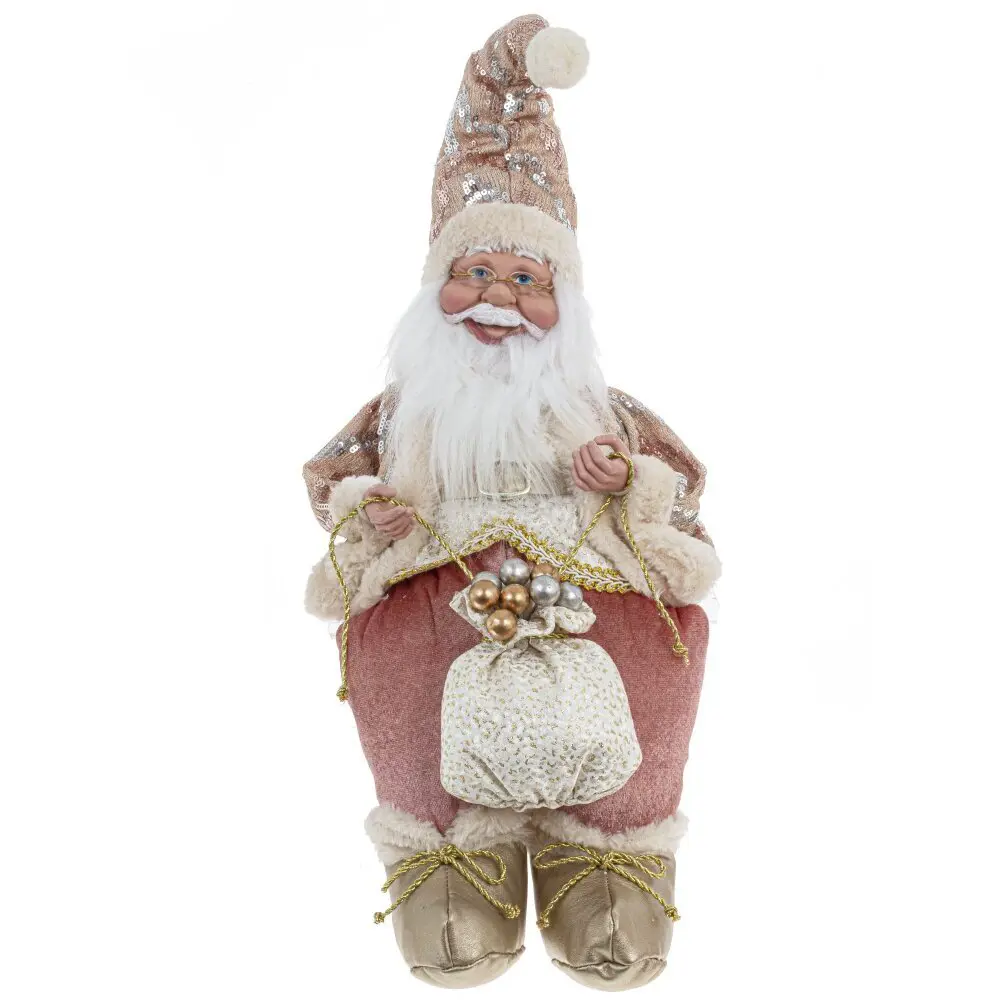 88449984 Игрушка Дед Мороз 46 см цвет розовый STLM-1439290 Santreyd  - Вид №1