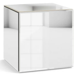 Приставной столик зеркальный 46 см "Кубби" GRAUM  303995 Зеркальный