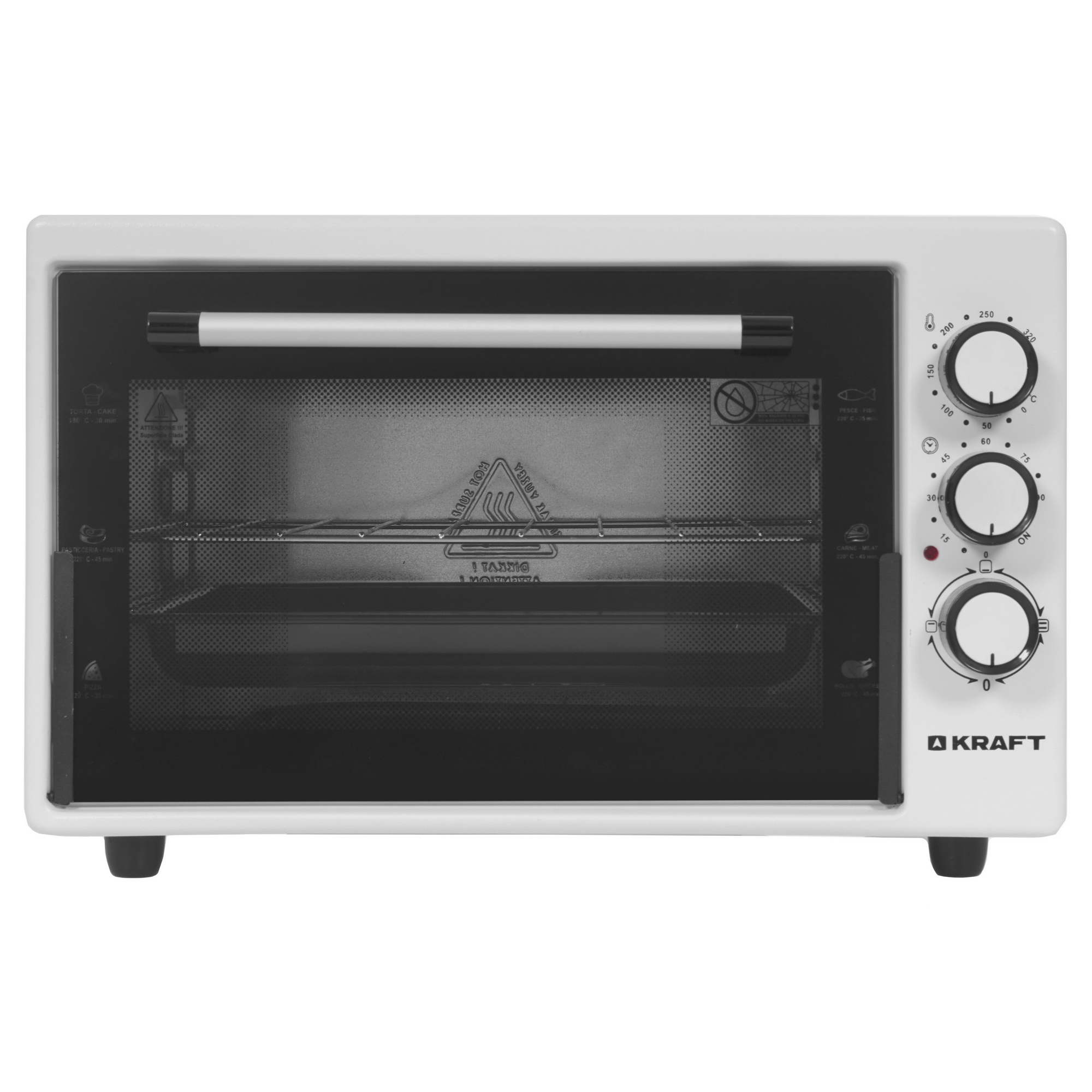 5083459 Мини-печь Kraft KF-MO 3800 W белый STDN-0151205