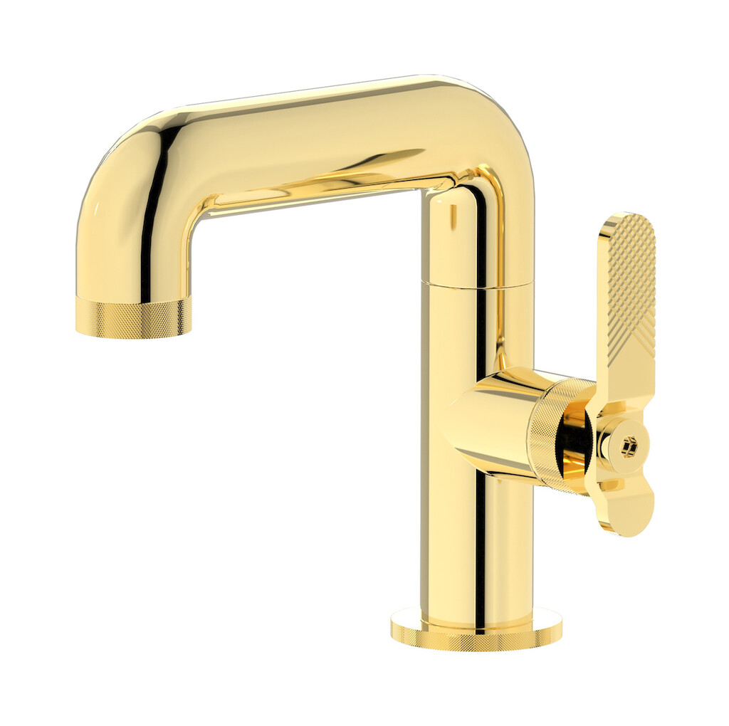 Смеситель для раковины на 1 отверстие в комплекте с донным клапаном WE ARE IB b2200ii Pale Gold Bold