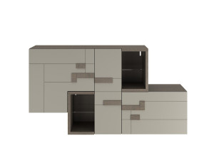 Деревянный навесной шкаф