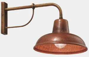Il Fanale Бра из металла прямого света с фиксированным кронштейном Contrada