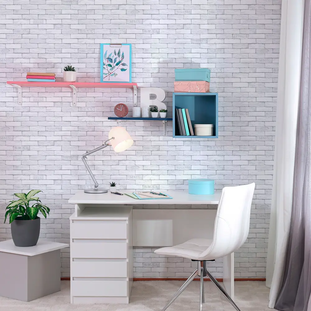 Обои флизелиновые Anturage Fabric белые 1.06 м 168511-00 STLM-2000479 - Вид №2