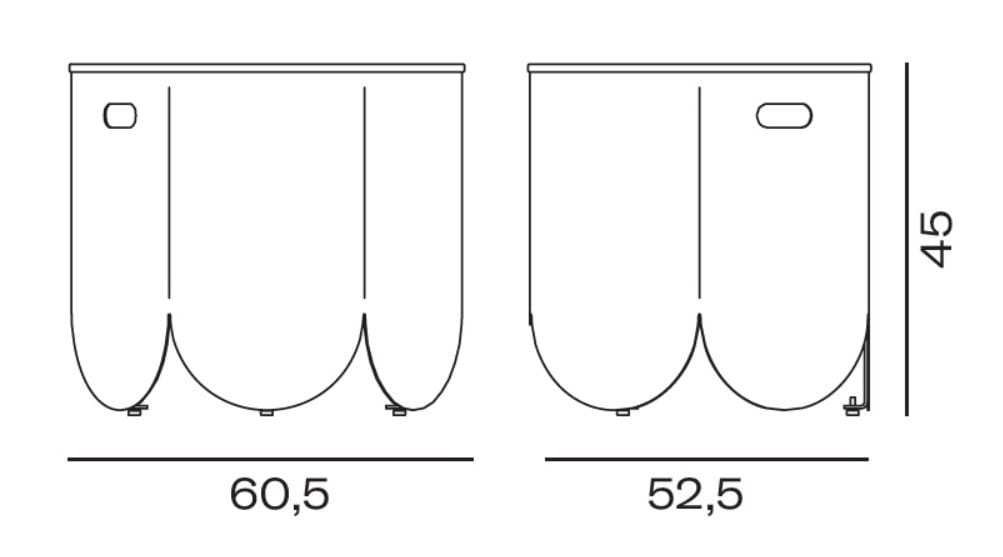 Шестигранный стол из листового металла Vergés Atay ARCH-00021900 - Вид №4