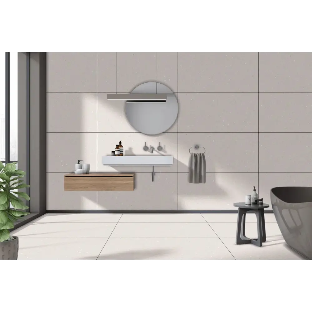Глазурованный керамогранит Terra Grey 60x120 см 1.44 м² матовый цвет серый Santreyd STLM-2136917 - Вид №2