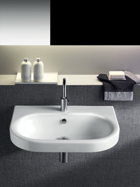 Y0YV01 Умывальник Daytime 70 Hatria  - Вид №1