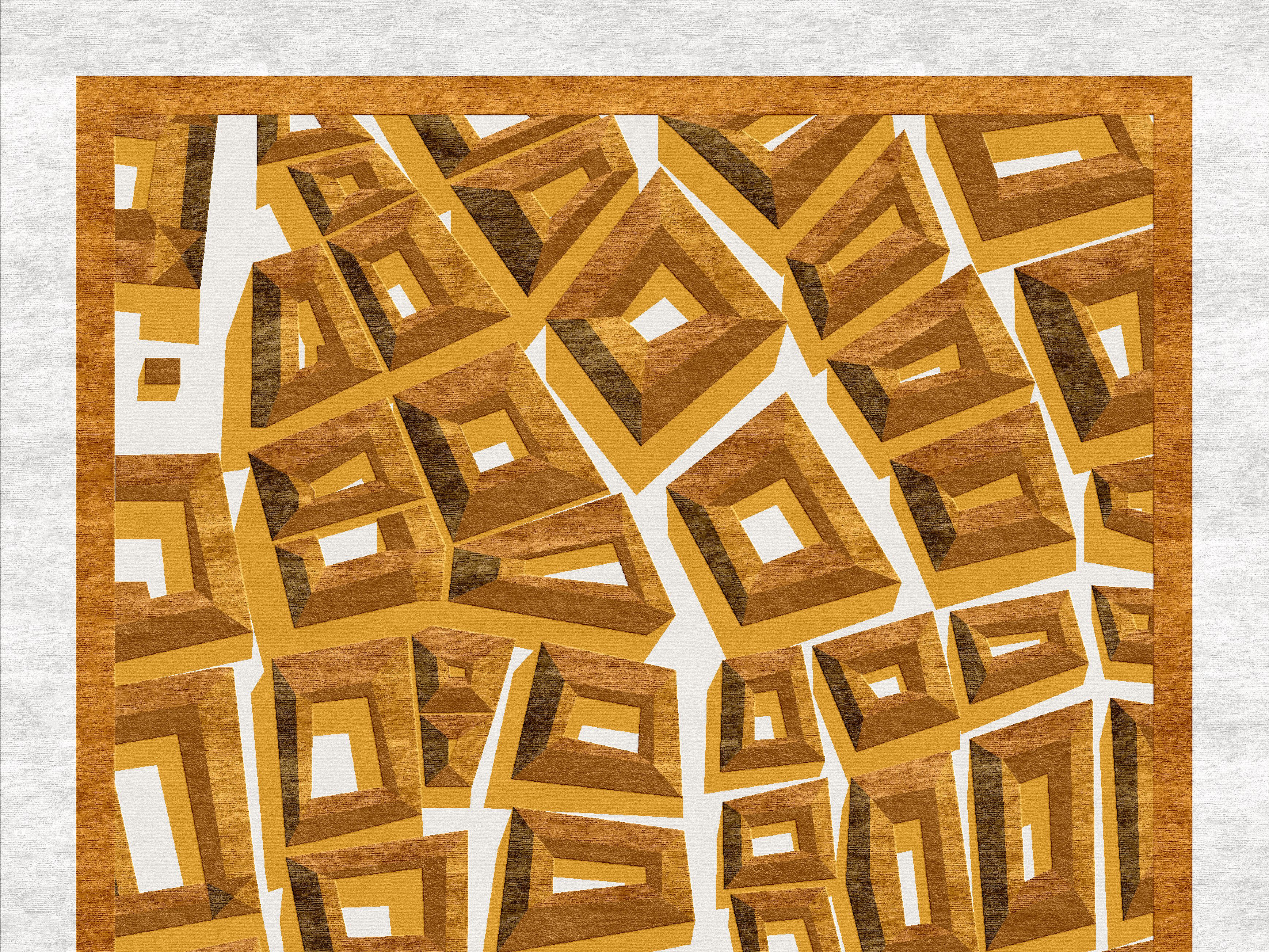 Ковер ручной работы из ткани Loloey Alex Woogmaster ARCH-00023034