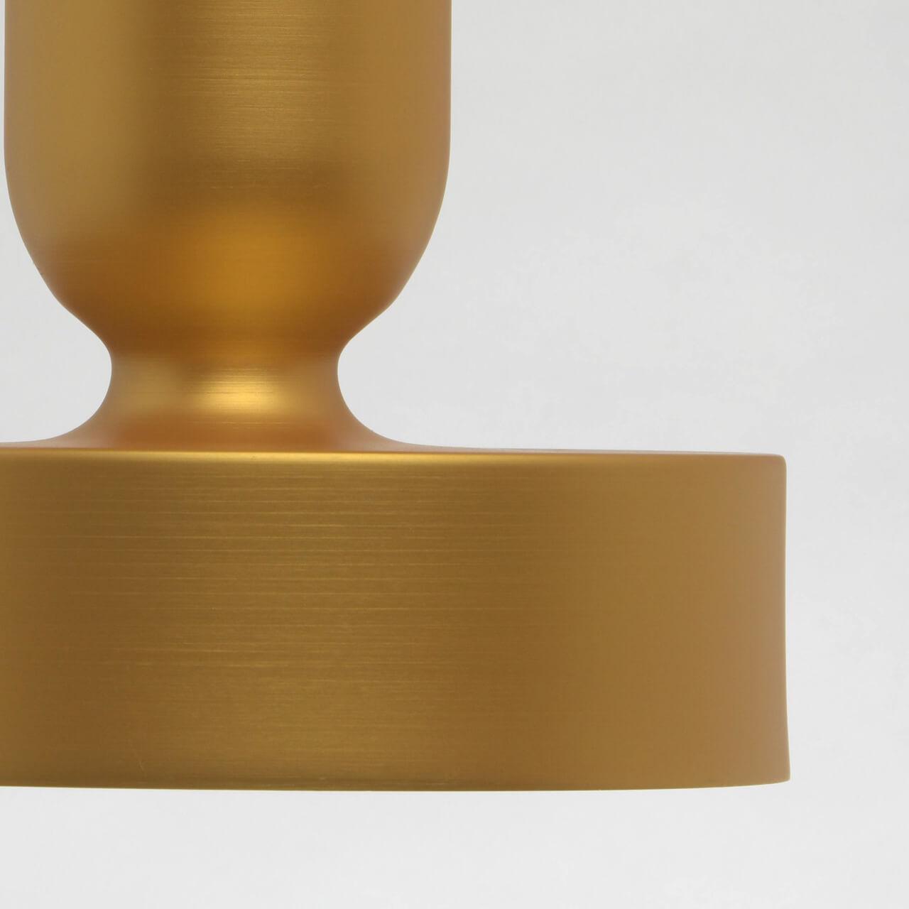 Подвесной светильник MW-Light Элвис 1 715010301 MW-LIGHT ЭЛВИС 1 199772 Золотой  - Вид №1