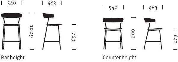 Herman Miller Табурет из дерева Leeway sun-id-1484151 - Вид №11