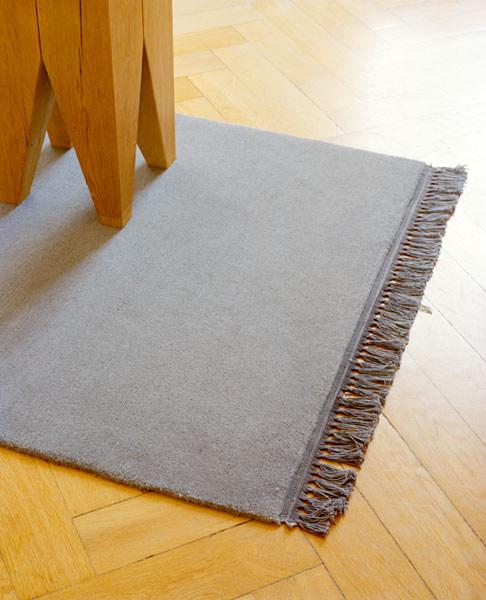 e15 Однотонный коврик из шерсти  Cp03  - Вид №2