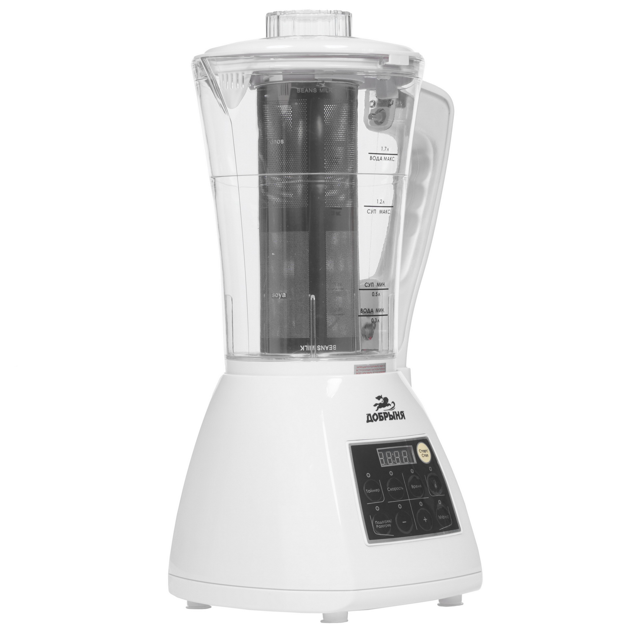 8128627 Блендер-суповарка Добрыня DO-1403 белый STDN-0016491