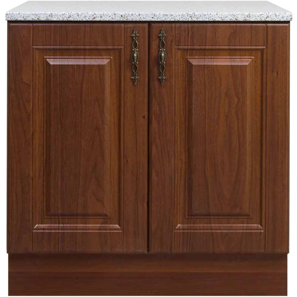 Шкаф напольный Delinia Орех Аква 80x86х60 см МДФ цвет коричневый Santreyd STLM-2135061 - Вид №3