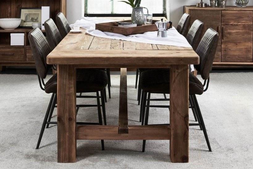 Arrediorg.it® Прямоугольный кухонный стол из массива дерева Woodside Ah712 table  - Вид №1