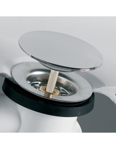 582000 000 00  Автоматический кабельный слив 650 мм для ванны, сифон, поворачивающийся на 360 °, NF, хром. Valentin Хром  - Вид №3