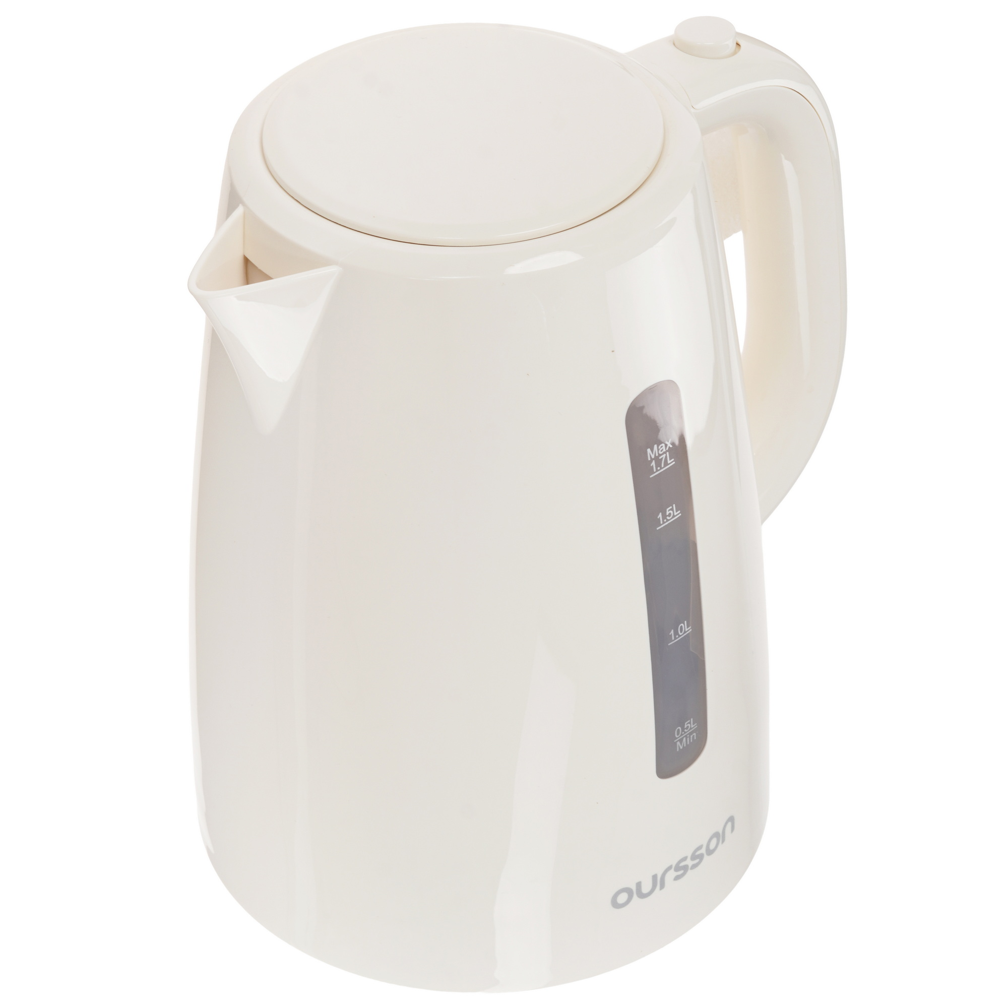 9081574 Электрочайник Oursson KE1714P/IV бежевый STDN-0037722 - Вид №2