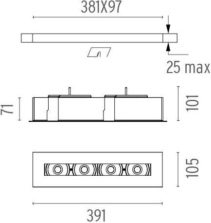 Flos Линейный световой профиль для точечных светильников Architectural collection - sistemi sun-id-1447089 - Вид №6