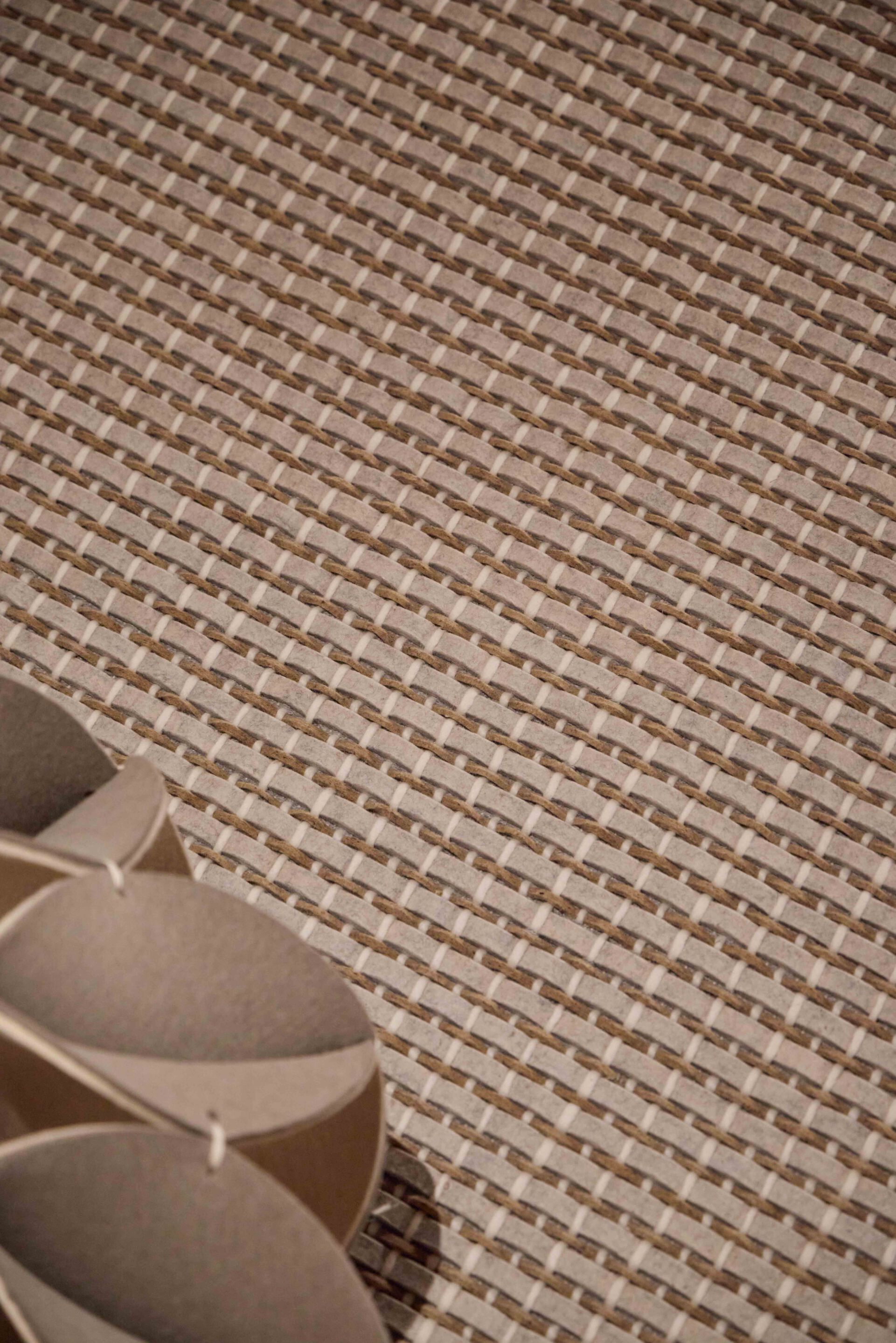 Шерстяной войлок прямоугольный ковер ручной работы GAN Tramas ARCH-00062531 - Вид №10