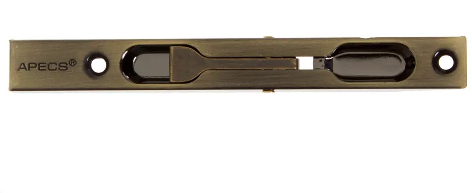 Шпингалет торцевой APECS для распашных дверей 13979086