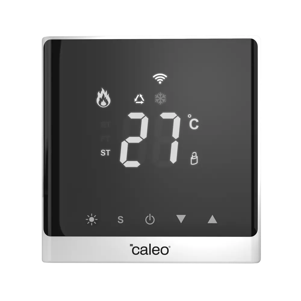 Терморегулятор для теплого пола Caleo C732 электронный программируемый цвет белый STLM-2034604 - Вид №1