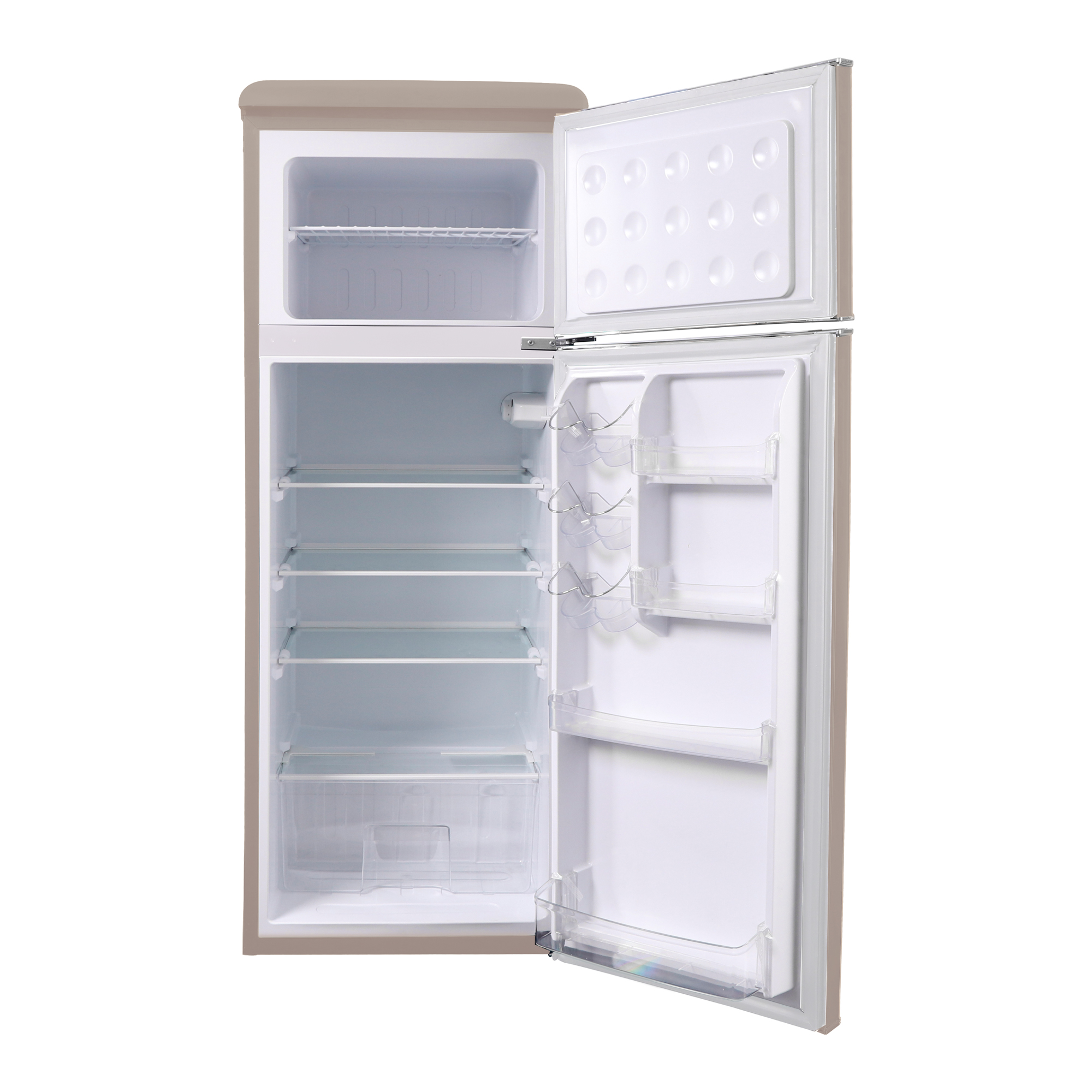 9115138 Холодильник с морозильником   Tesler RT-217 серый STDN-0015513 - Вид №1