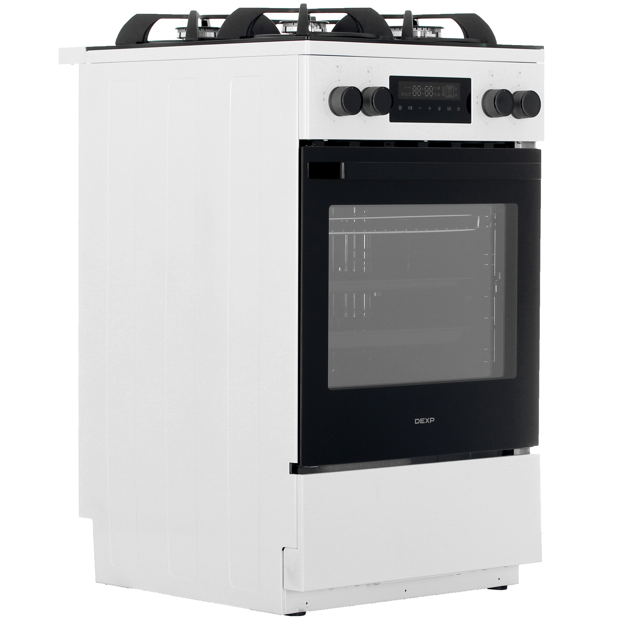 9119685 Комбинированная плита DEXP M35-2 белый STDN-0041450 - Вид №1
