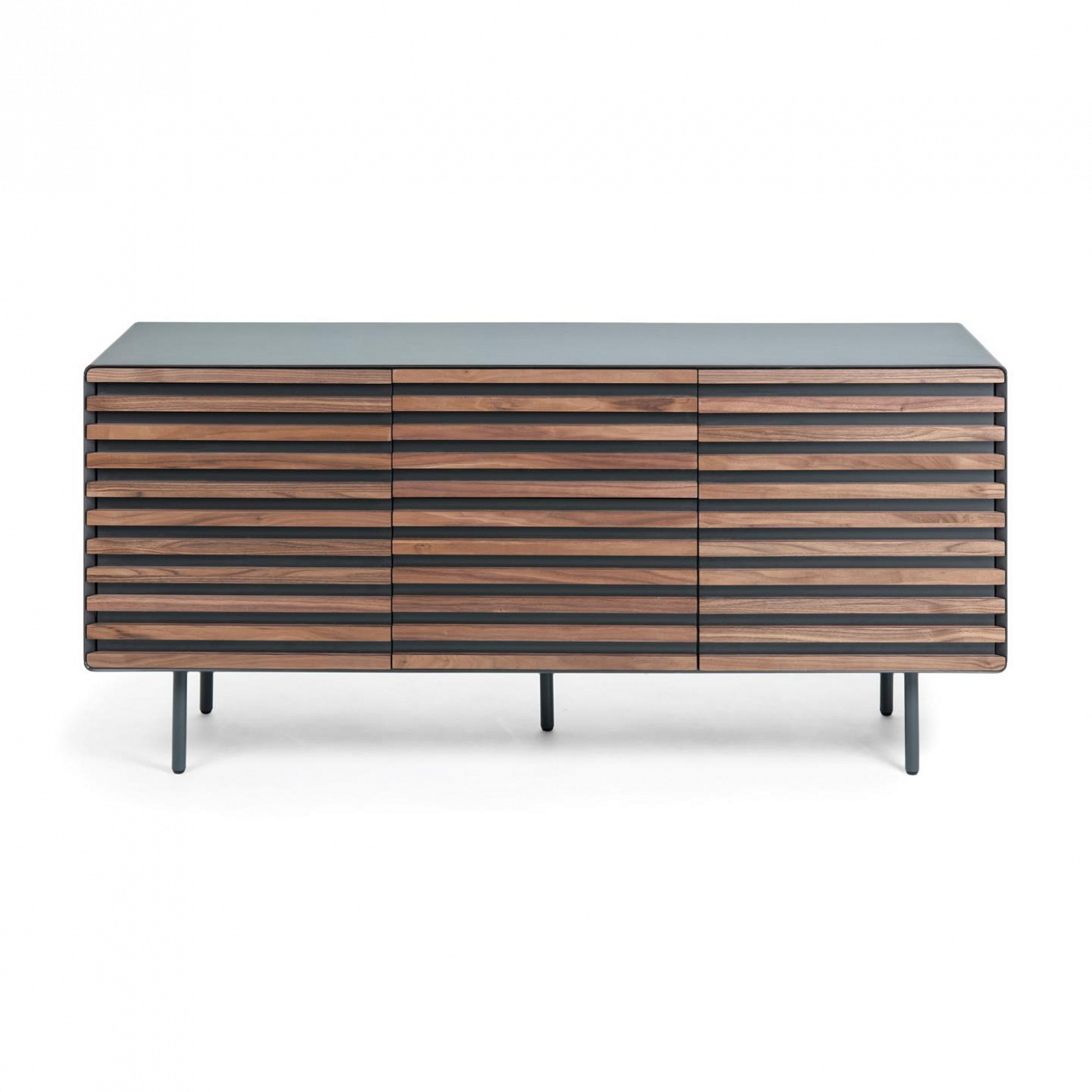 057681 Сервант Mahon 162X73 орех La Forma Kesia  - Вид №2