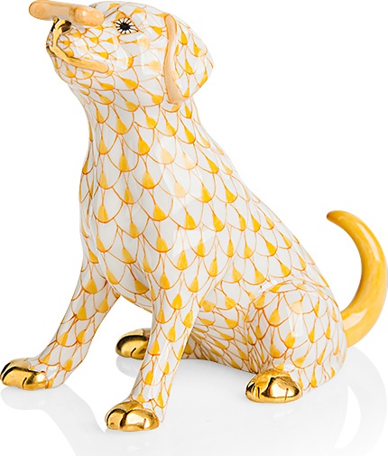 10611090 Herend Фигурка 8,5см "Собака Макс" Фарфор 