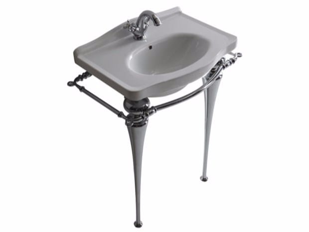 Консольный умывальник с держателем для полотенец Galassia ETHOS ARCH-00018584