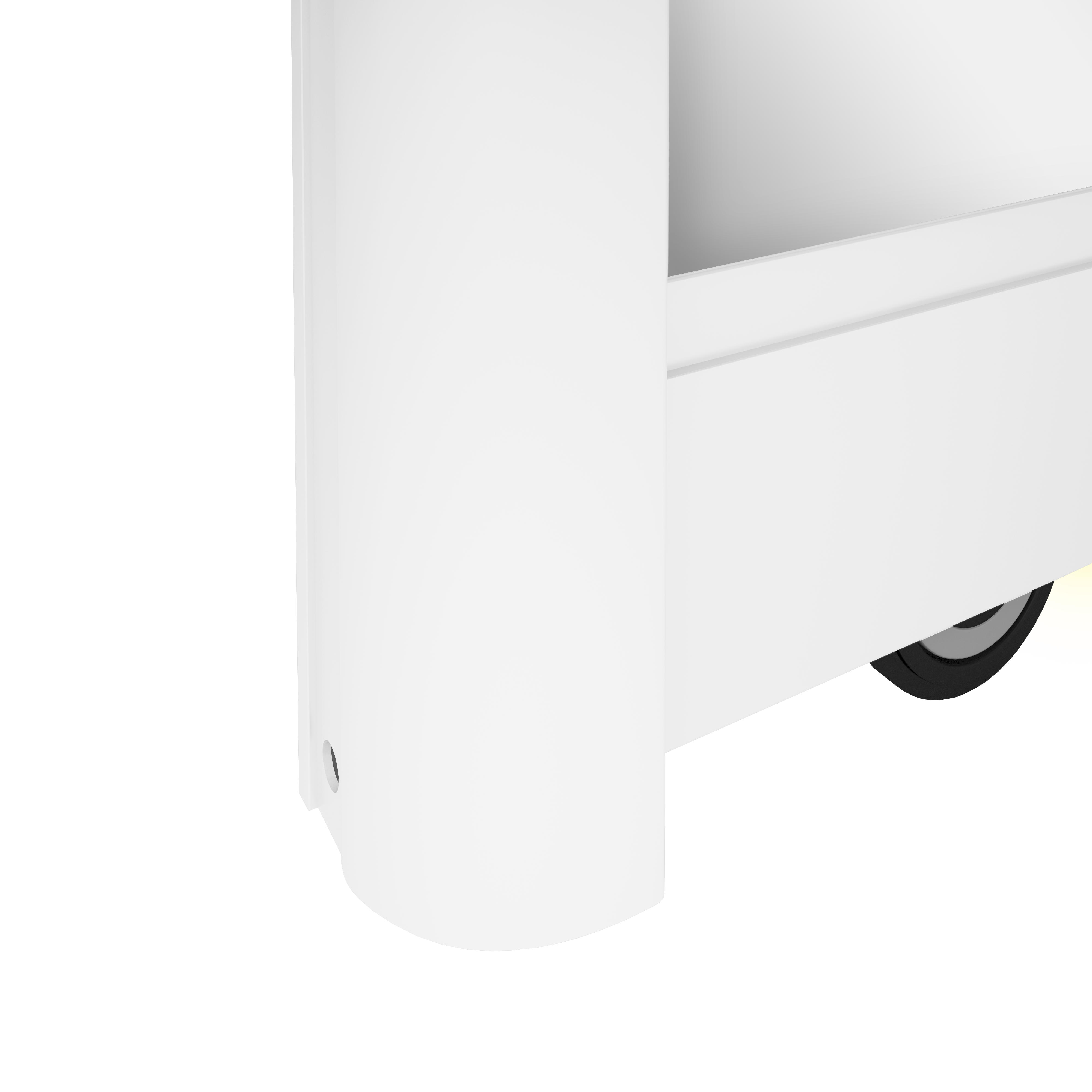 Дверь-купе Spaceo с зеркалом 2255×804 мм белый Santreyd 82362537 STLM-0025483 - Вид №3