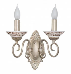 Бра на 2 лампы слоновая кость Bubbles 1141-2W FAVOURITE СВЕЧА 00-3930947 Бежевый