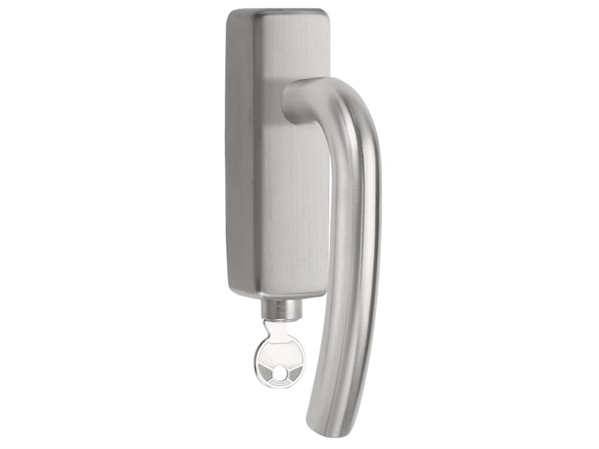 Нержавеющая сталь DK оконная ручка с замком Formani основы ARCH-00127731