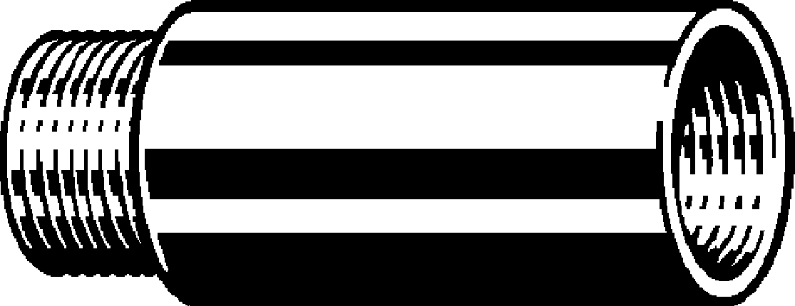 447 366 1) Модель 3526 Трубопроводные системы  Бронзовые резьбовые фитинги  Хромированные фитинги  Ниппели, переходы Santreyd  - Вид №1