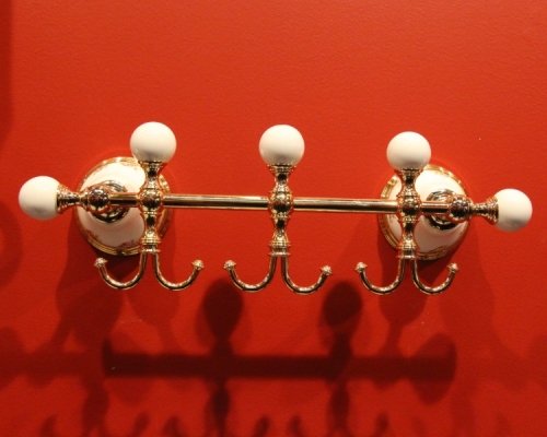 Планка с тремя крючками MIGLIORE Provance Ml.PRO-60.539.CR, цвет хром  - Вид №3