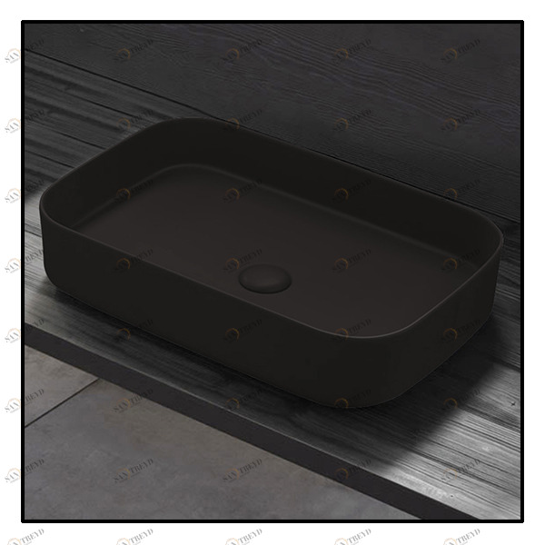 SHCOLAR60FN Накладная раковина на столешницу  прямоугольная Ceramica Cielo 