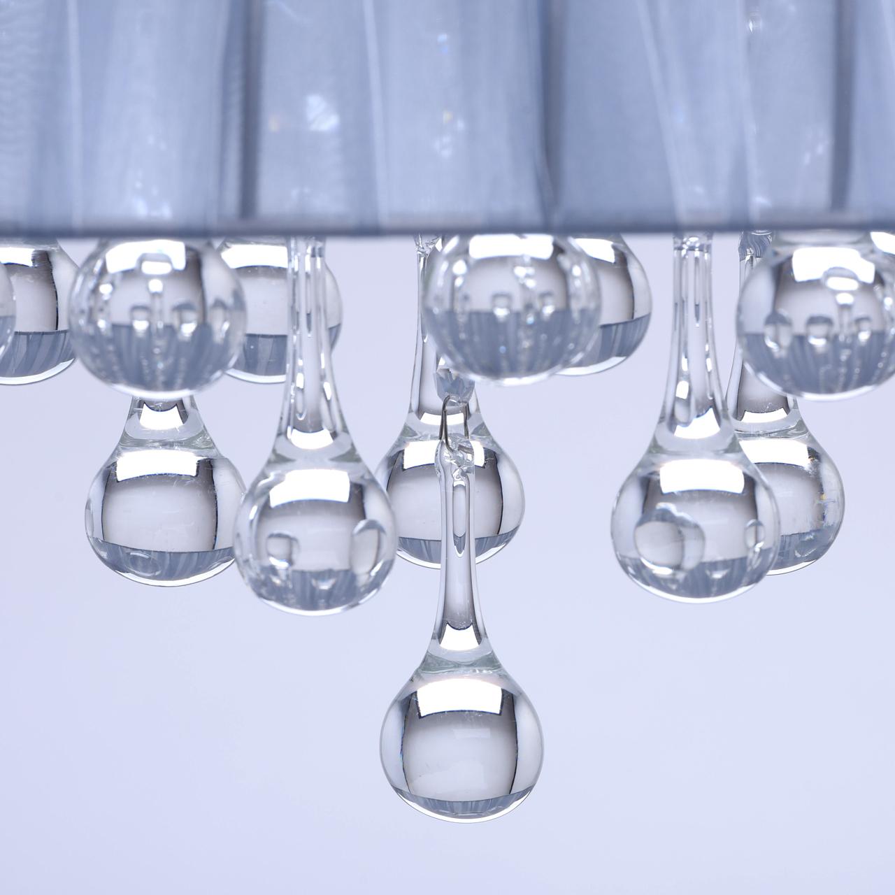 Подвесная люстра MW-Light Нора 454010605 MW-LIGHT ДИЗАЙНЕРСКИЕ, НОРА 185655 Голубой  - Вид №1