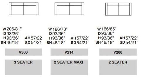 Rossini Sofas Кожаный диван Atene sun-id-1363668 - Вид №4