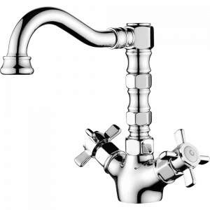 GZ 15013 Смеситель для раковины двухвентильный Ganzer Хром