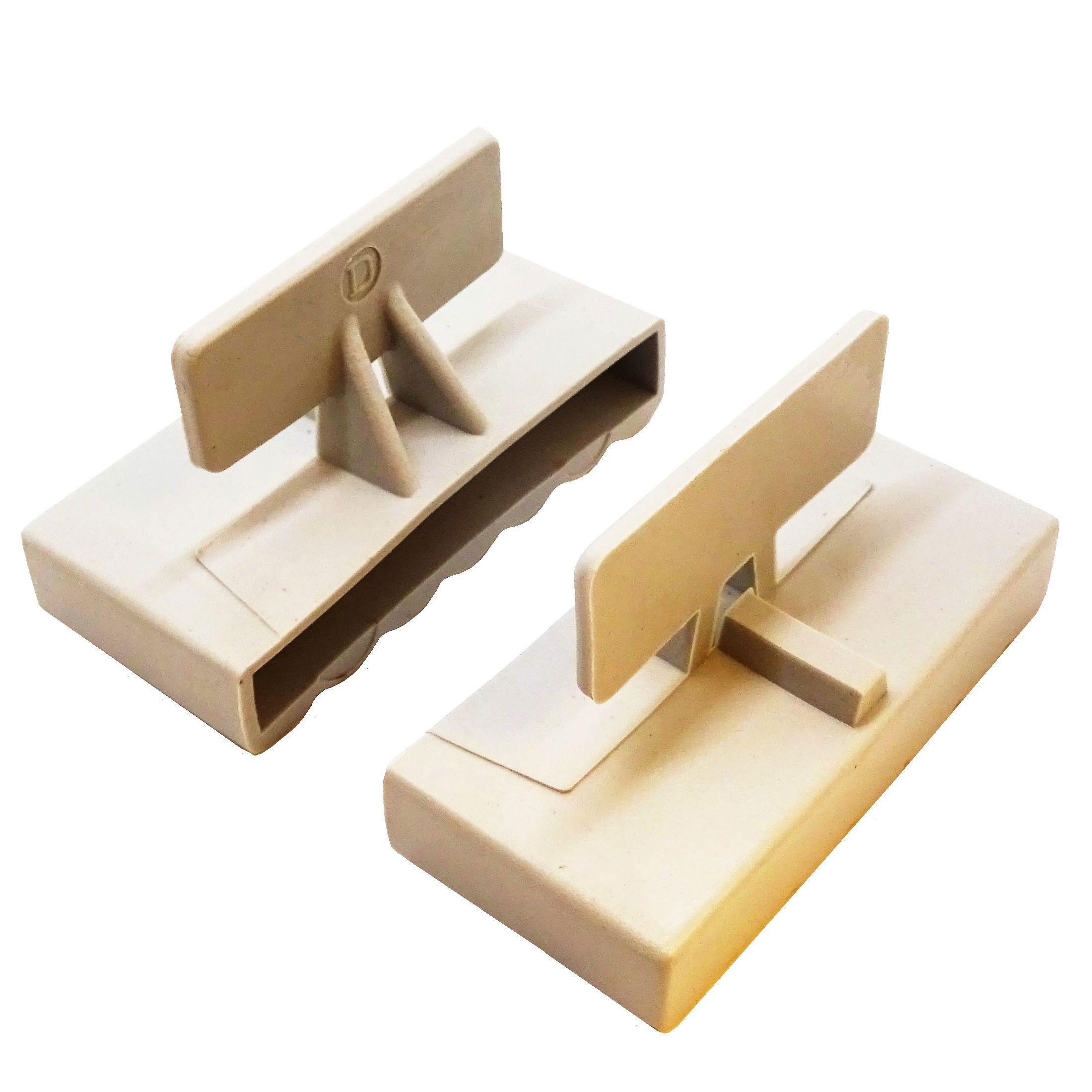 82399735 Латодержатель для деревянного каркаса ЛДП 64-2 цвет белый STLM-0026497 ЛЕВША 