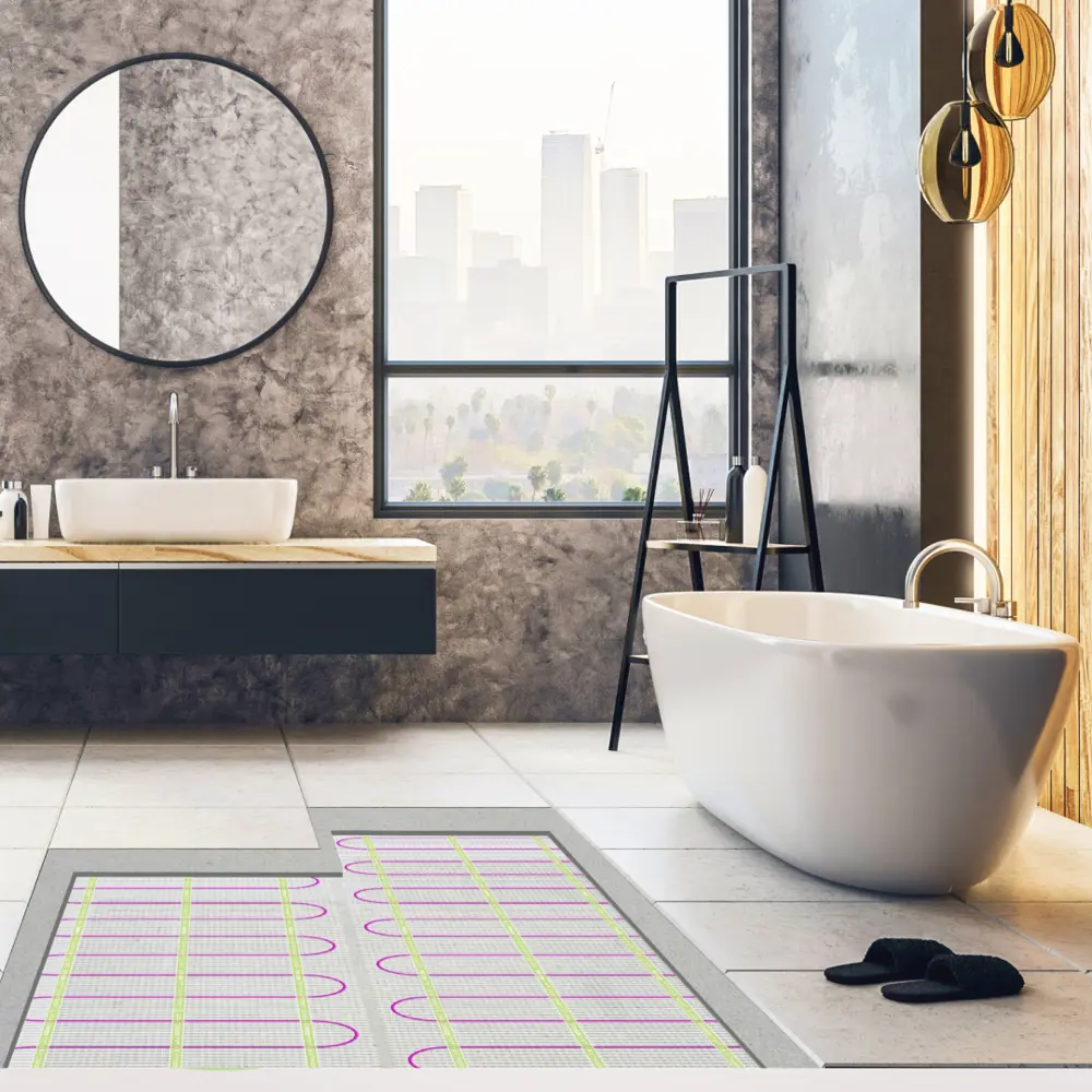 Нагревательный мат для тёплого пола Caleo Easymat 2.4 м2 336 Вт STLM-2014676 - Вид №12