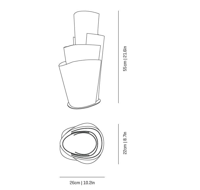 Настольная лампа из нержавеющей стали A-Emotional Light BLOSSOM ARCH-00141700 - Вид №7