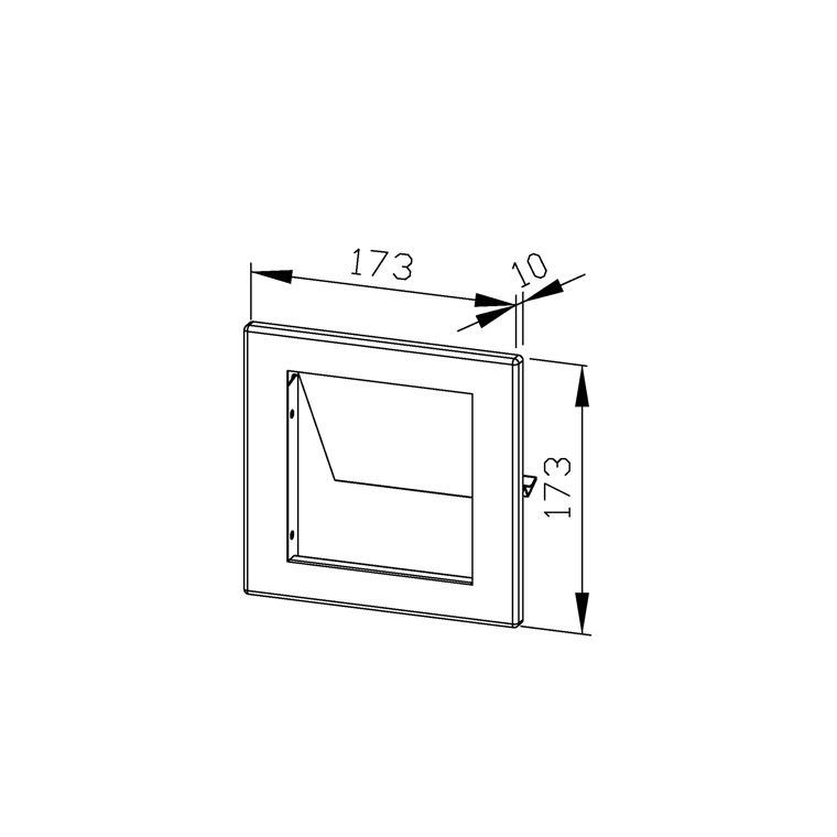 731658 Откидной люк с монтажной рамой WP130 WAGNER_EWAR A-LINE Wagner Ewar  - Вид №1