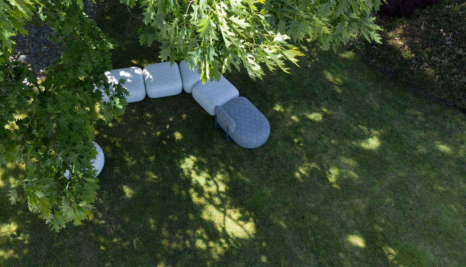 Ткань сад пуфик True Design Code Out ARCH-00134114 - Вид №7