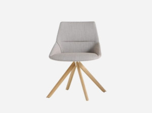 Тканевый поворотный операционный стул на насесте