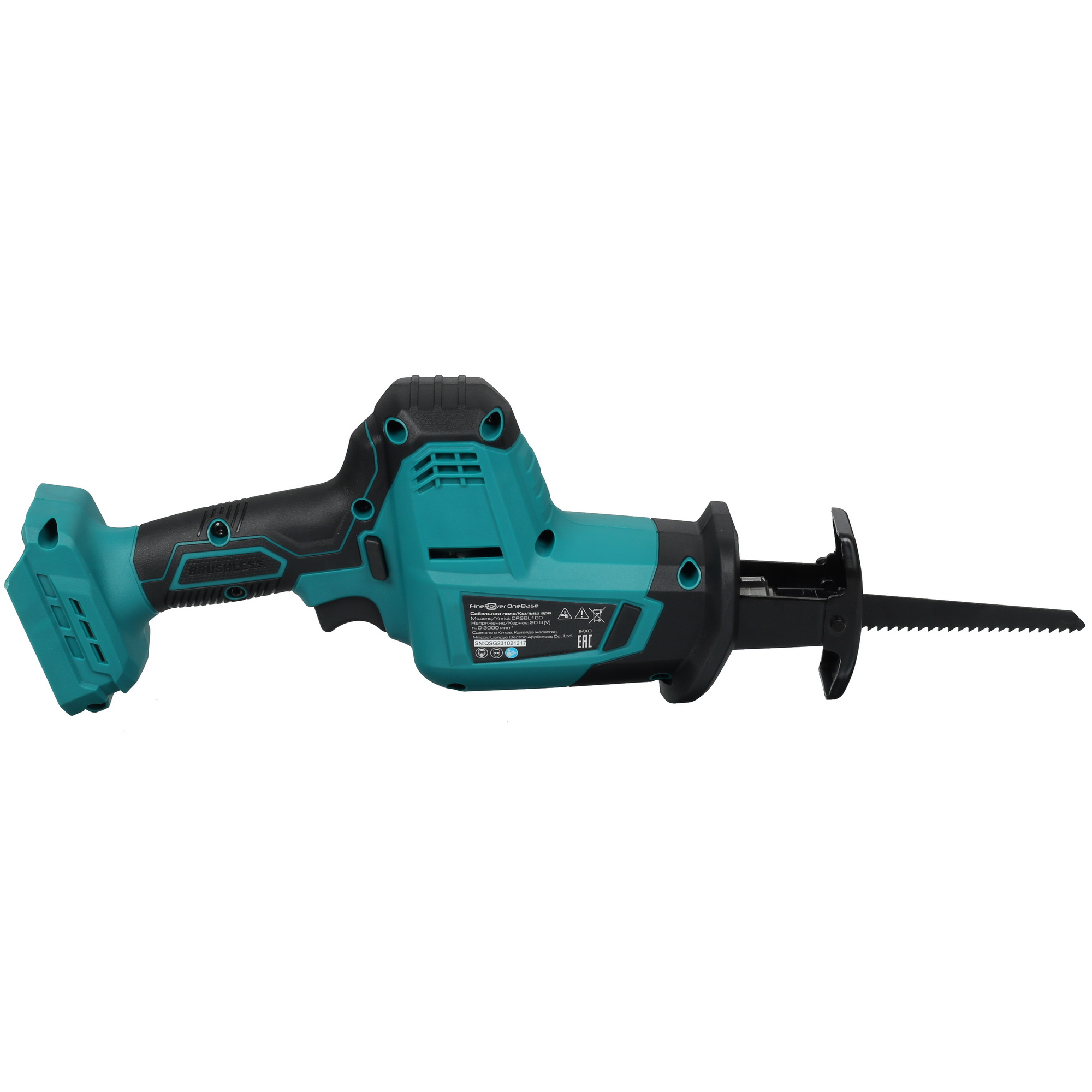 Сабельная пила FinePower OneBase CRSBL180 OneBase20  , Без ЗУ, Без АКБ 5062978 STDN-0053289 - Вид №3