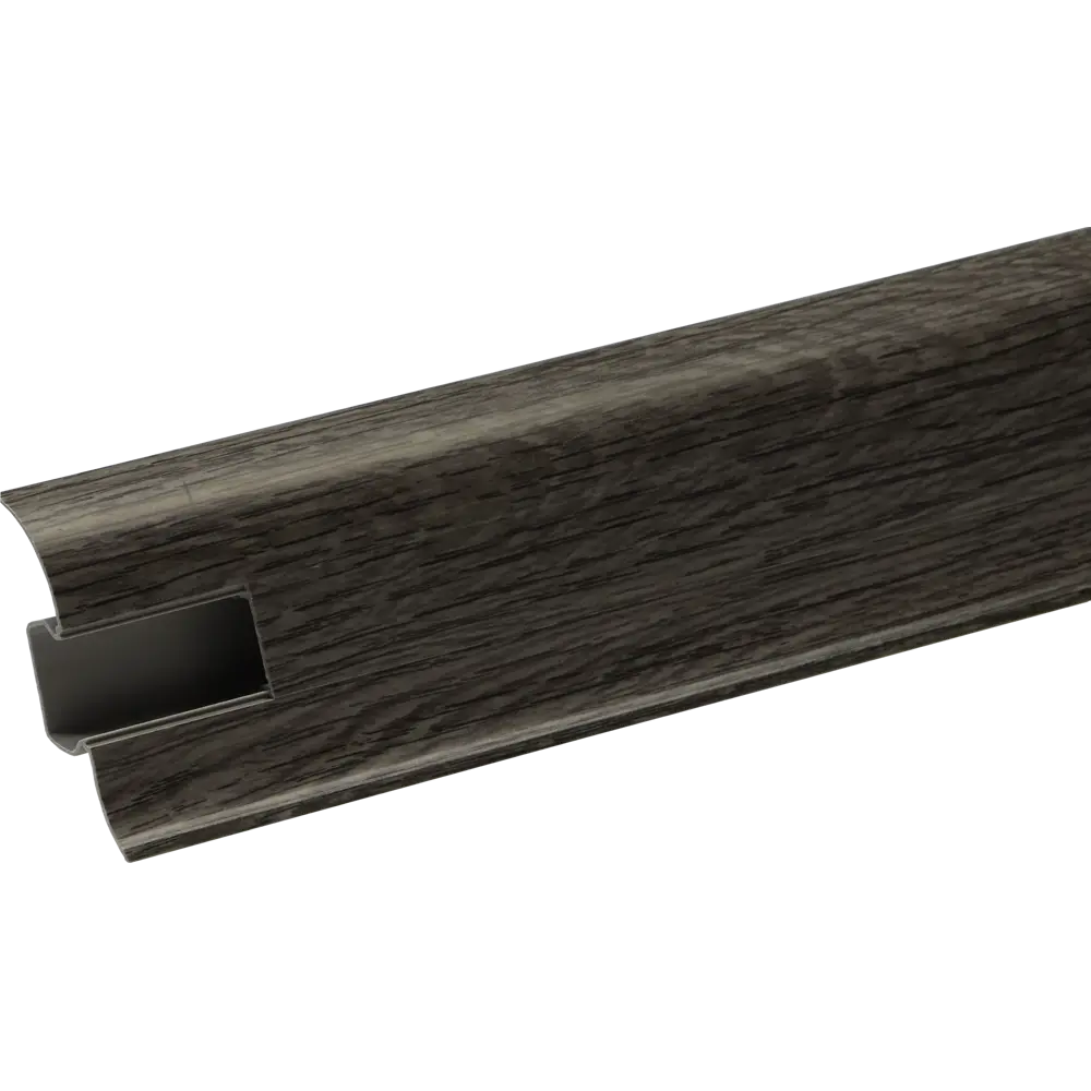 83410226 Плинтус напольный Artens ПВХ Дуб Орон 5.5 см 2.5 м STLM-0041058 