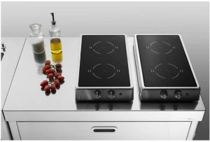 ALPES-INOX Складная индукционная плита из нержавеющей стали Strumenti d’oggi